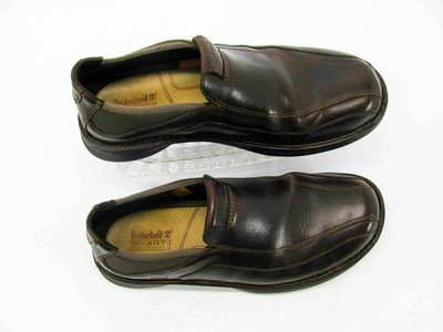 Timberland Cedar Breaks Slip-On Brown Shoes 68599 Men Timberland Cedar Breaks Brown Leather Slip on Loafers  main image 2