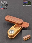 3.75" Tobacco Smoking Pipe Herb Bowl Wood Hand Pipes Folding Style 00