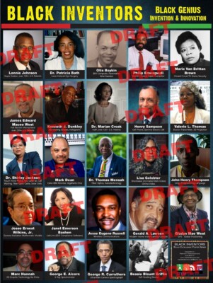 Black Inventors Poster - Black History Posters (18 x 24 inch) | eBay ...