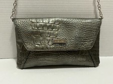 Nine West Handbag Purse Snakeskin Animal Print Style 10" X 6" w Strap NICE