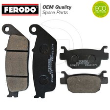 KIT PASTIGLIE FRENO ANTERIORI + POSTERIORI FERODO HONDA SH 125/150 ABS 2013-2018