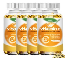 Vitamin C Liposomal 1500MG Capsules - High Absorption Vitamin C Pills Supplement