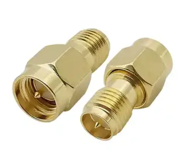 RT-ELECTRONICS SMA Male auf RP-SMA Female Adapter. Koaxial Adapter für RF Kabel SMA