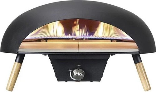 Le Feu Turtle 2.0 – Gas-Pizzaofen mit rotierendem Stein für knusprige Pizza