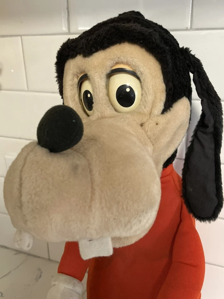 "De colección 1986-Disney Worlds of Wonder Talking Goofy sin cable sin probar-22"" de alto" Foto 2 de 4