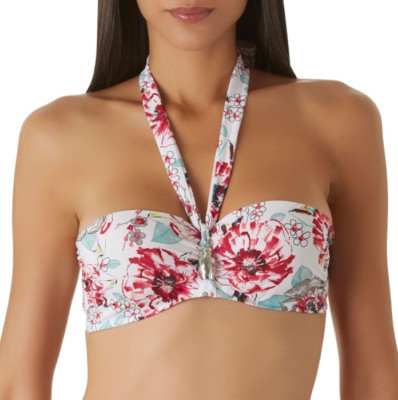 Aubade Rose des sables Luxury bandeau Bikini   34B / UK10/ Small
