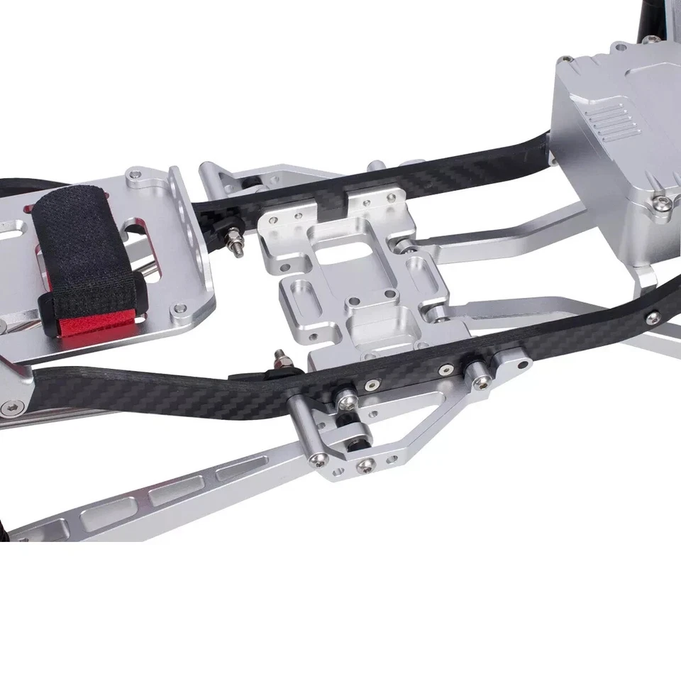 Twin I-Beam 2WD Pre-Runner Chassis Kit For 1/10 SCX10 I II III Pro TRX4 Parts - Image 4 of 4