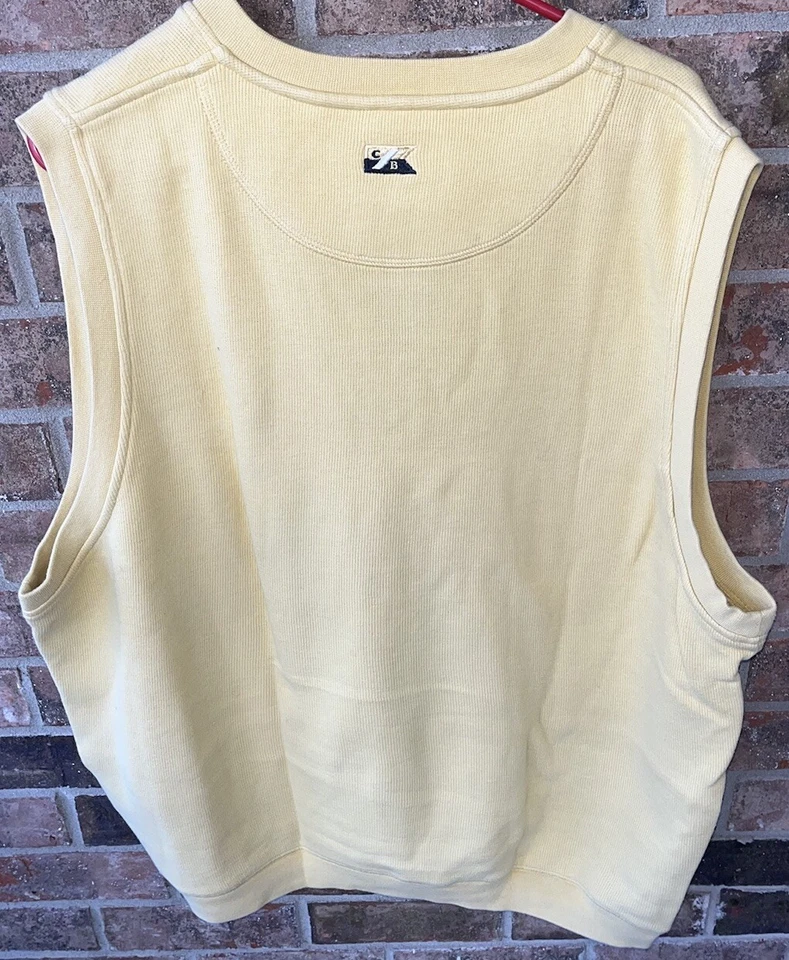 XXL 2000’s Cutter & Buck Interlachen Golf Course Deep V Neck Knit Sweater  - Image 2 of 4