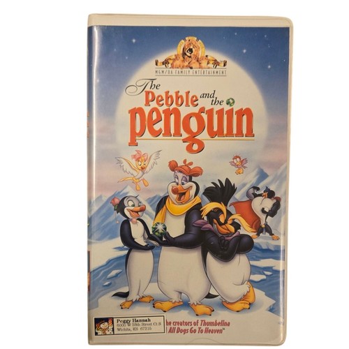 The Pebble And The Penguin VHS 1995 Clamshell Case Martin Short Tim Curry - Picture 7 of 10