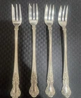 Gorham Sterling Silver Cambridge Set Of 4 Fish Forks 46 Grams
