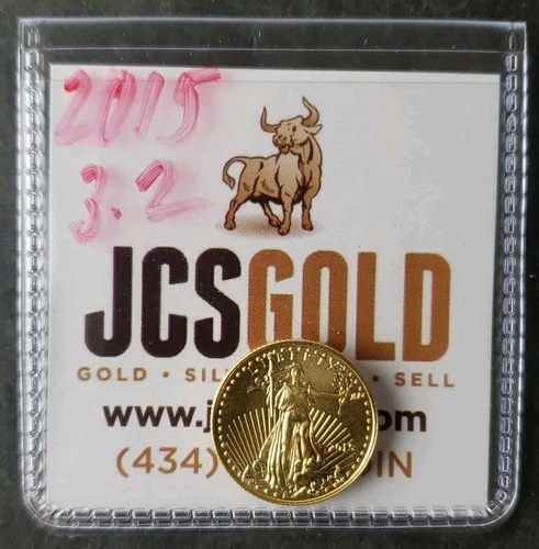 2015 $5 1/10oz Gold American Eagle