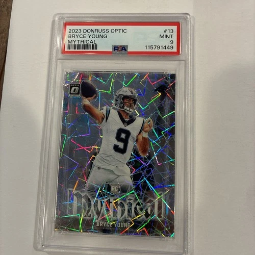 2023 Panini Donruss Optic - Mythical Bryce Young #13 (RC) PSA 9 MINT