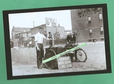 Found PHOTO Old Standard Oil Chevron Gas Station Gasoline for Indian Motorcycle