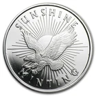 Lot of (2) 1/2 oz Silver Round - Sunshine Mint (Mint Mark SI)