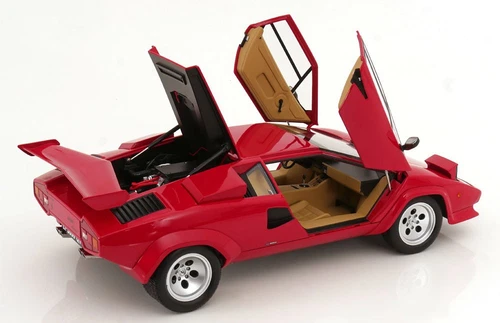 Lamborghini Countach LP 5000S QV 1985 Red 1/12 - KKDC120141 KK SCALE - Imagen 5 de 5