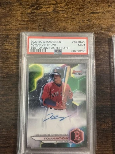 2023 Bowman's Best Roman Anthony Best of  Autograph PSA 9 Mint 1st Year 📈🔥