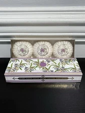 F.F.S. Cascia All'Olmo ALMOND BLOSSOM Box of 3 Fine Italian Soaps x 3.5 oz Each