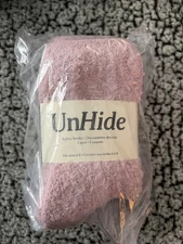 UnHide Softie Socks 2-Pack Rosy Baby and Classic Grey - One Size Fits All - NEW