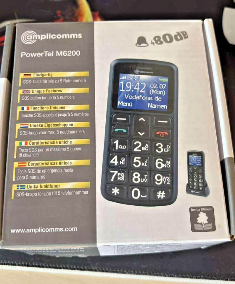 PowerTel M6200 Senior Handy - Bild 2 von 2