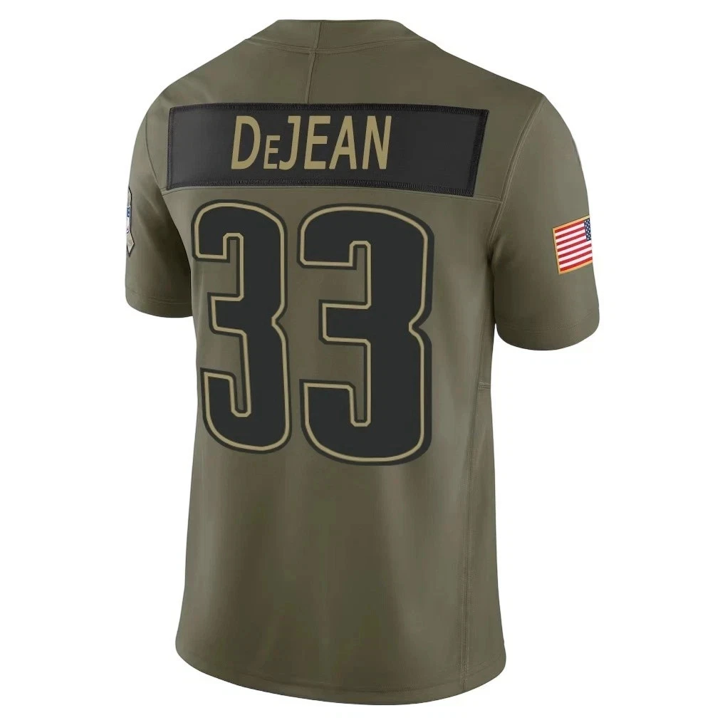 Philadelphia Eagles Olive 2025 Salute to Service Jersey