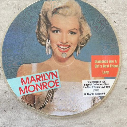 MARILYN MONROE: Diamonds Are A Girls../Lazy (Picture Single Maybelline 6 /NM) - Bild 2 von 3