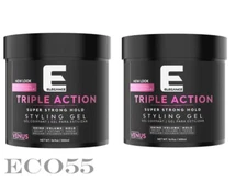 Elegance hair gel triple action venus styling 16.9fl oz/ 500 ml each 2 pack