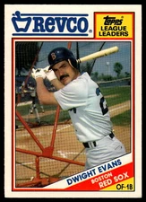 1988 Topps Revco League Leaders #24 Dwight Evans See Scan