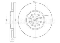 Cifam 2X Bremsscheibe Vorne Ø288 Mm BelüFtet FüR VW Polo 6R 6C 1.2 TSI 9N_ 1.4