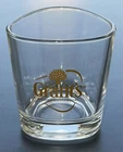 Grant's Blended Scotch Whisky Advertising Glass Height 9cm Old Vintage Bar