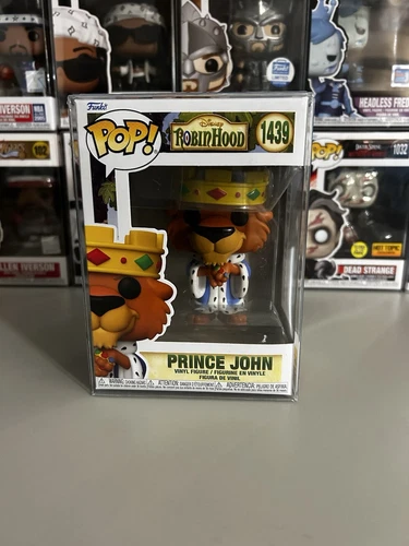New Funko Pop Prince John 1439 Robin Hood Movie Disney Statue Doll Toy Gift