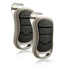 2 For Genie GITR-3BX Three Button G3T-A Garage Gate Door Opener Visor Remote