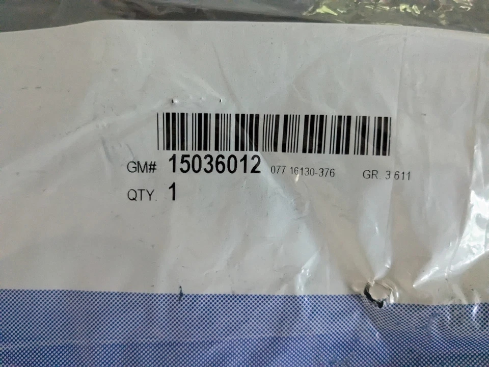 Junta de tubo colector de escape SAAB 15036012 NOS genuina OEM 9-7x 06-09 HACER OFERTA Foto 2 de 2