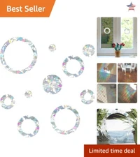 Static Window Clings - Anti Collision Window Decals for Bird Strikes - Set of 35