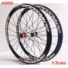 700C 40mm Road Bicycle Wheelset V/C Lap Brake Bike Clincher Wheels Cosmic Elite