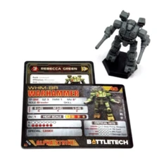Battletech Warhammer Mech + Pilot Cards Alpha Strike Box Set Inner Sphere