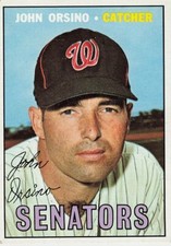JOHN ORSINO 1967 TOPPS BASEBALL #207