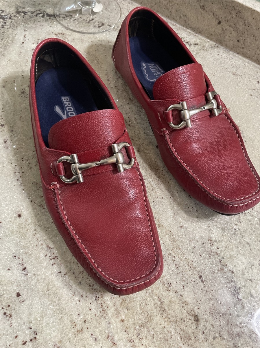 RARE SALVATORE FERRAGAMO 'Parigi' Moccasin Loafer, Red, Size RARE SALVATORE FERRAGAMO 'Parigi' Moccasin Loafer, Red, Size