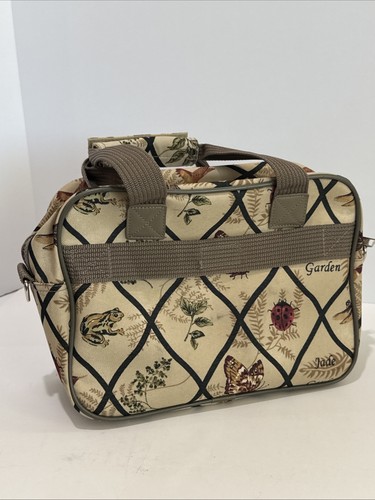 Borsa da viaggio weekender tema natura insetti rane giardino giada colore neutro - Foto 2 di 12