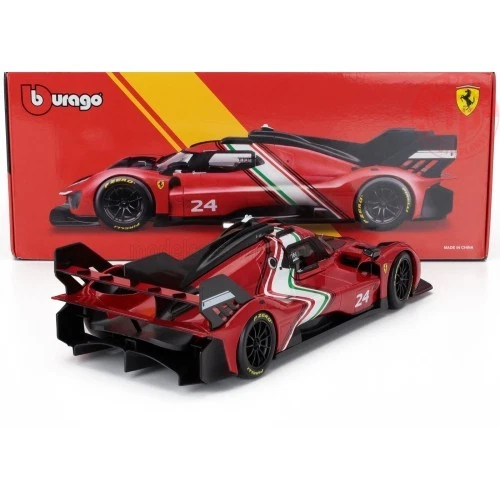 BBURAGO FERRARI 499P #24 MODIFICATA - 18-16302 SCALA 1:18 - Immagine 3 di 4
