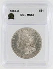 1883-O Morgan Silver Dollar ICG MS63 S$1 New Orleans Minted No Reserve