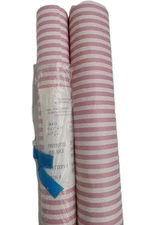 Carefree-Horizon Wall Covering Wallpaper Pre-Pasted Pastel Pink Striped 2 Rolls