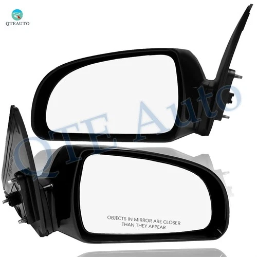 2PC Left-Right Power Heated Non-Folding View Mirror For 2006-2010 Hyundai Sonata