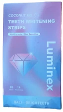 Luminex Teeth Whitening Strips 28 Strips 14 Treatments  EXP 07/26