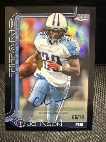 2025 Topps Chrome Chris Johnson Base (RAW)
