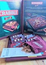 Scrabble Deluxe - Mattel 2008 - Spielbrett drehbar - 2-4 Spieler - Ab 10 Jahre ✅