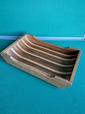 Vintage Inlaid Wooden Panel