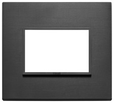 VIMAR Plana 21653.18 3M Plate 3 Modules Alumi...