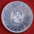 1964 Canada Dollar 80% Silver Coin CAD38