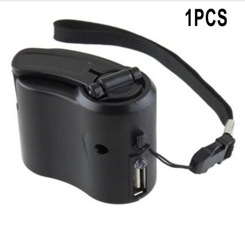 1PCS USB Main Manivelle Chargeur Générateur Manuel Dynamo Portable Urgence FR - Photo 23/36