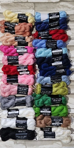 Pepper Pot  100% Silk You CHOOSE Your Colors  30 Yard Skeins